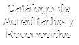 Catálogo de Acreditados